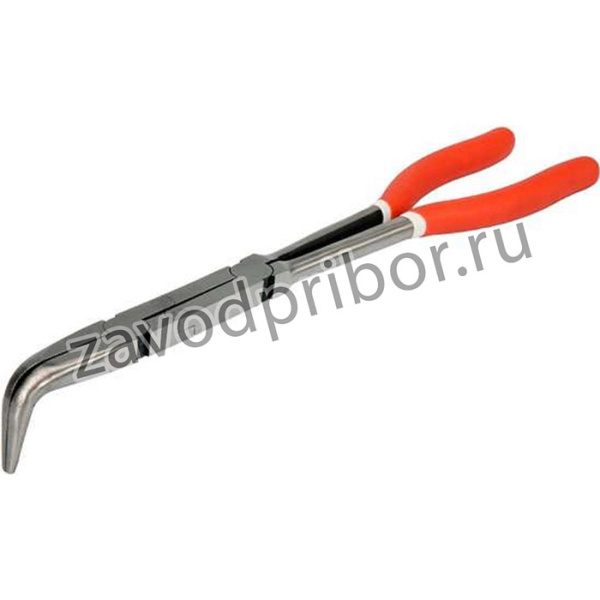 YT-20402, Длинногубцы изогнутые90° 2 шарнира 330мм