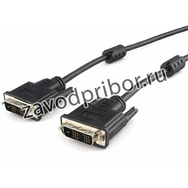 Кабель DVI-D, single link, 19M/19M, 1.8м, CCS, черный CC-DVIL-BK-6