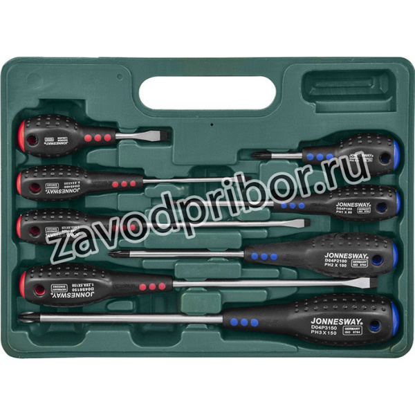 D04PP08S Набор отверток стержневых FULL STAR, 8 предметов