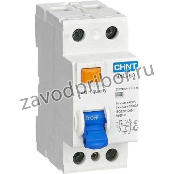 Выключатель дифференциального тока (УЗО) 1п+N 40А 30мА тип AC 6кА NXL-63 (R) 280723