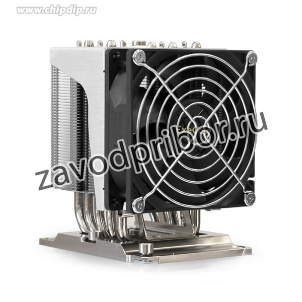Кулер ExeGate ESNK-P0070APS4. PWM.4U.3647.Cu (Al+Cu, 4U, 5 тепл. трубок, LGA3647, Narrow, TDP 205W, PWM, 1900-3800RPM, 2 ball bearing, 4pin
