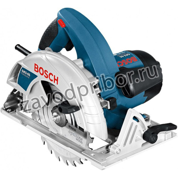Пила циркулярная (дисковая) Bosch GKS 65 1600Вт, d190х30мм (0601667000)