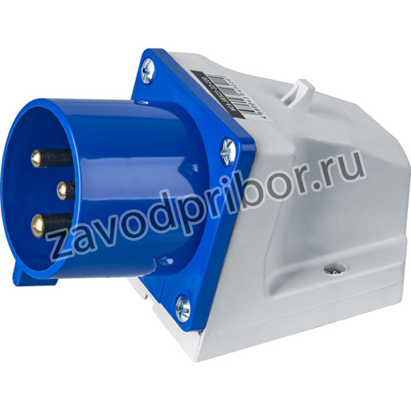 Вилка Navigator 14 321 NCA-SR523-32-220 стационарная 32А 2P+PE IP44