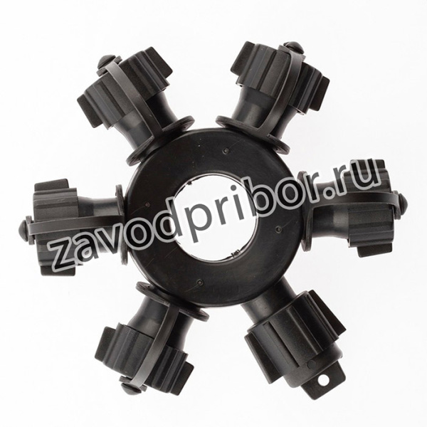 Разветвитель ЭРА ERAPS-OR для гирлянд IP65 круговой 6 гнезд черный Б0051885