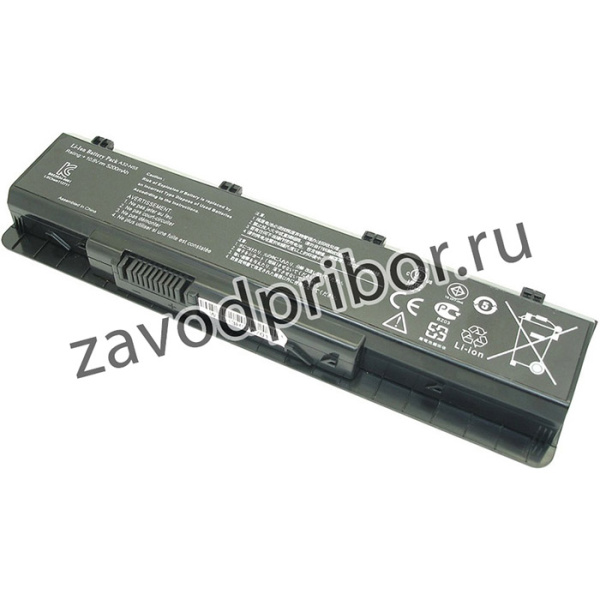 Аккумуляторная батарея для ноутбука Asus N45 10.8V-11.1V 5200mAh A32-N55 черная