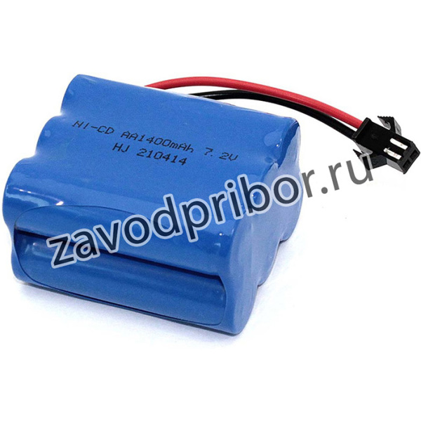 Аккумулятор Ni-Cd 7.2V 1400 mAh AA Row разъем SM