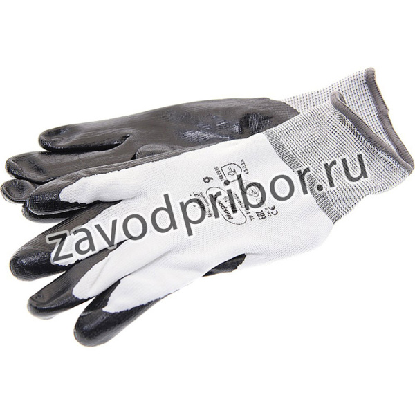 ПЕР818, Перчатки латексные защитные р.9 МИКРОНИТ MANIPULA