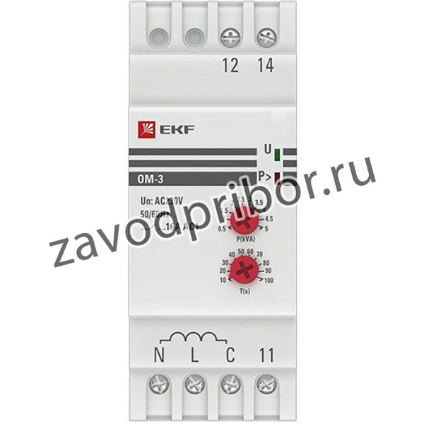 Ограничитель мощности ОМ-3 PROxima EKF rel-pl-3