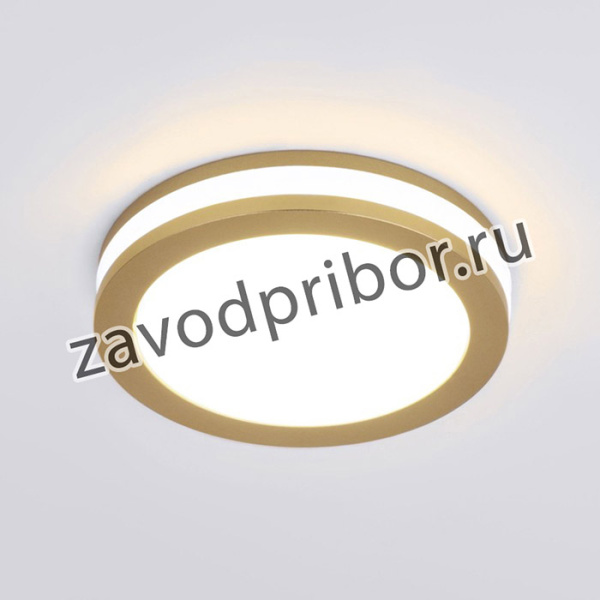 DSKR80 5W 4200K / Светильник встраиваемый 5W 4200K SGD золото матовый