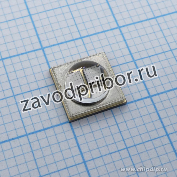 CMH268A4V111Z6-S2P2, Ультрафиолетовый светодиод smd 7х7мм/365нм/мощность излучения 4000-5000мВт при 2000мА/7-9В/60° максимальный ток 3000мА