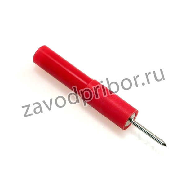 PJADA32/1.5-R, Измерительный щуп, 10А, красный, Диам.конца 1,4мм, 70ВDC, 33ВAC