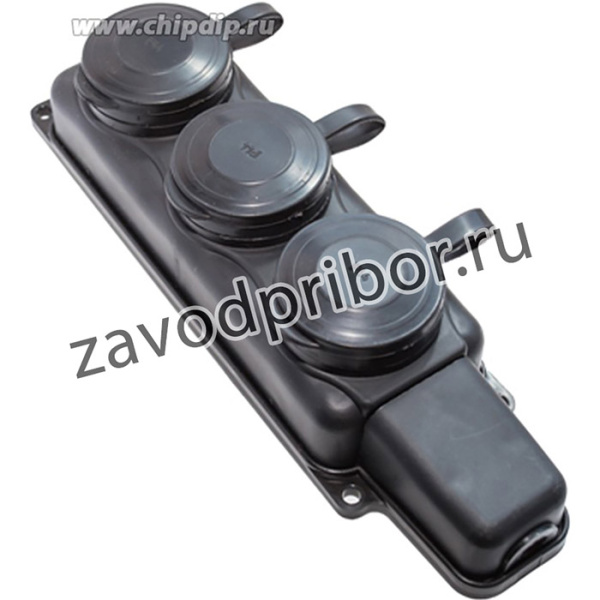 Розетка 3-мест. РП 16-334 (18)