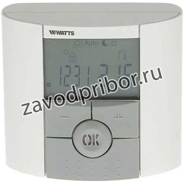 Хронотермостат Watts BTDP программируемый комнатный недельный c ЖК-дисплеем