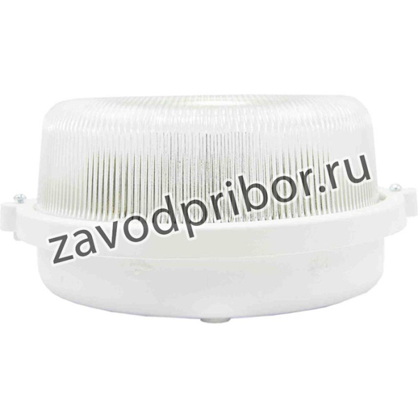 НБП 01-100-033 Светильник влагозащищенный белый,корпус ПАТС, рас-ль стекло, Е27х100W,IP53, шт