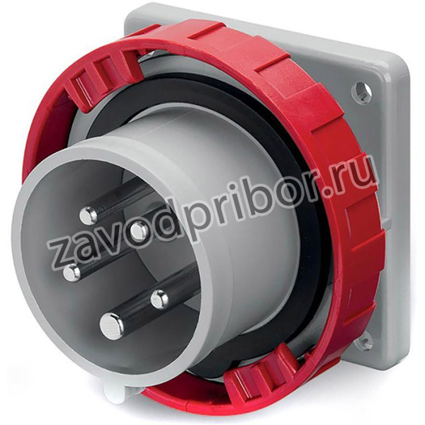 Вилка скрыт. уст. прямая 16А 3P+E+N 400В IP67 DKC DIS2481697