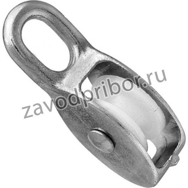 Блок одинарный, шкив пластиковый 25 миллиметр /7/ (1шт) бо25мф