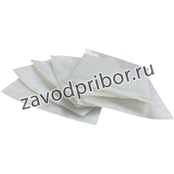 Силикон листовой пищевой полупрозрачный твердый 5,0 х 330 х 330 мм