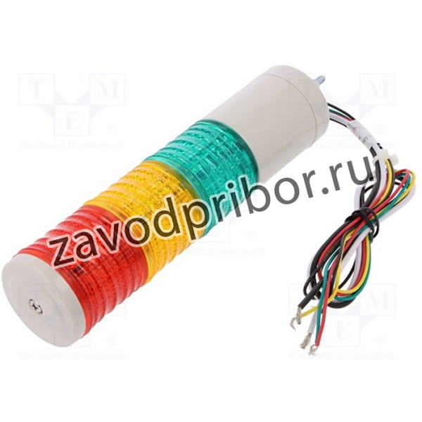 ST45MLF324RAG, Сигнализатор: сигнальная колонна, LED, красный/янтарный/зеленый