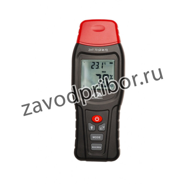 ADA ZHT 70 (2 in 1) — измеритель влажности и температуры контактный (древесина, строительные материалы, температура воздуха)