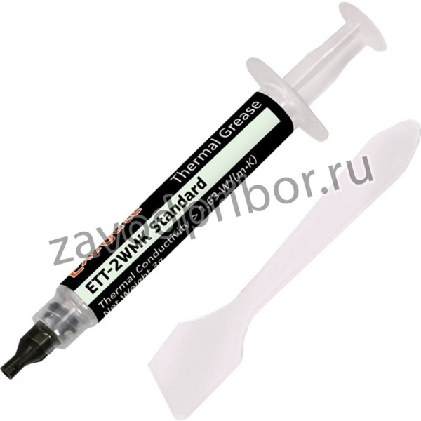 Термопаста ETТ-2WMK Standard (1,63 Вт мК, 3 г, шприц с лопаткой) 282351