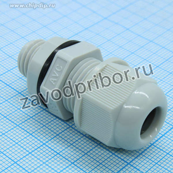 MGB12L-08G, "MGB12L-08G","Резьба M12x1.5 , Защита IP68 , Материал нейлон РА66, вакуумная резина , Диаметр кабеля 8 мм