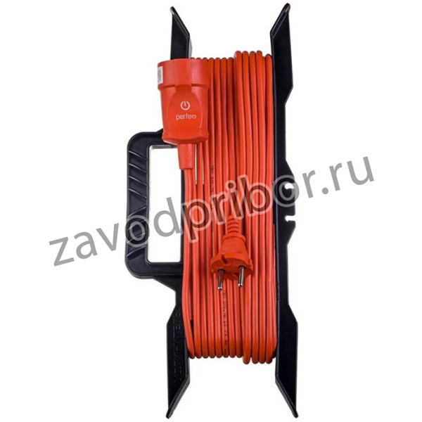 удлинитель на рамке без заземления RU POWER 50м 30015364
