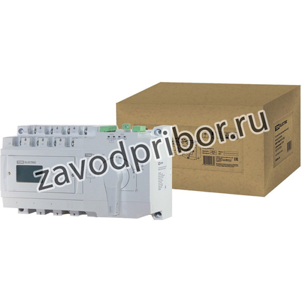 Устройство автоматического ввода резерва АВР-ПНД 4П 125А 380В с дисплеем TDM