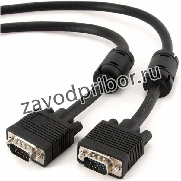 Кабель VGA (M) - VGA (M), 5м, Gembird CC-PPVGA-5M-B