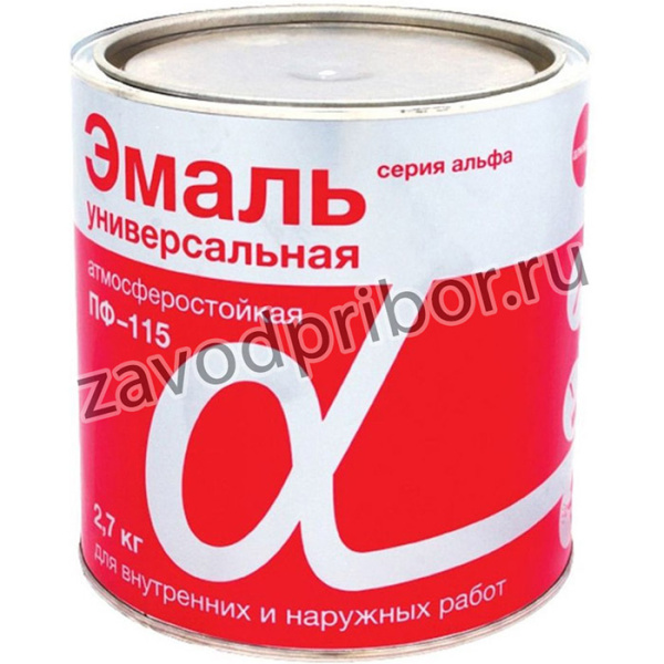 ЭМАЛЬ АЛЬФА ПФ-115 ЗЕЛЕНАЯ 2,7 КГ 6 30794