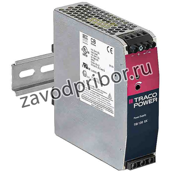 TIB 120-148EX, TIB 120 DIN Rail Power Supply, 85 264V ac ac Input, 48V dc dc Output, 2.5A Output, 120W