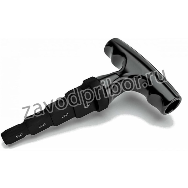 ING0067, Калибратор для МПТ размером 16x2мм - 20x2мм - 26x3мм - 32x3мм.