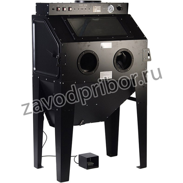 Камера пескоструйная 350л 510л/мин. 3.4-6.1атм. пневматическая с очисткой воздуха ROCKFORCE