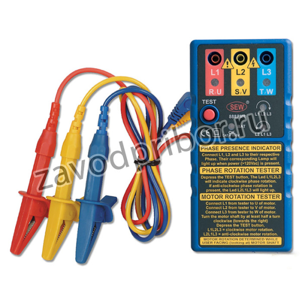 888 PMR — измеритель порядка чередования фаз