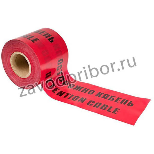 Лента сигнальная ЛСЭ "Осторожно кабель" 750х100 Basic EKF lse-750x100-bas