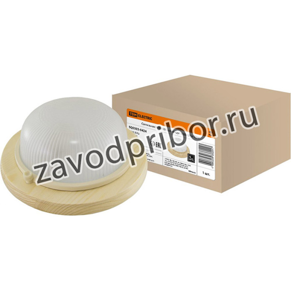 Светильник НПБ1101 сосна круг 100Вт IP54 TDM