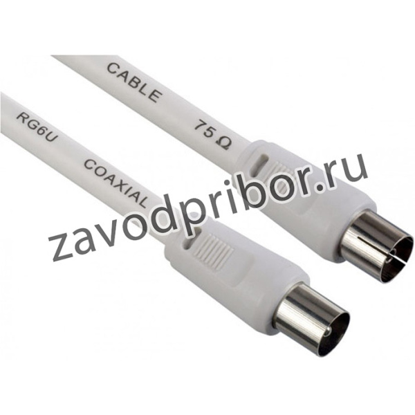 Кабель ТВ вилка - ТВ розетка длина 5 м. T5004 30 003 926