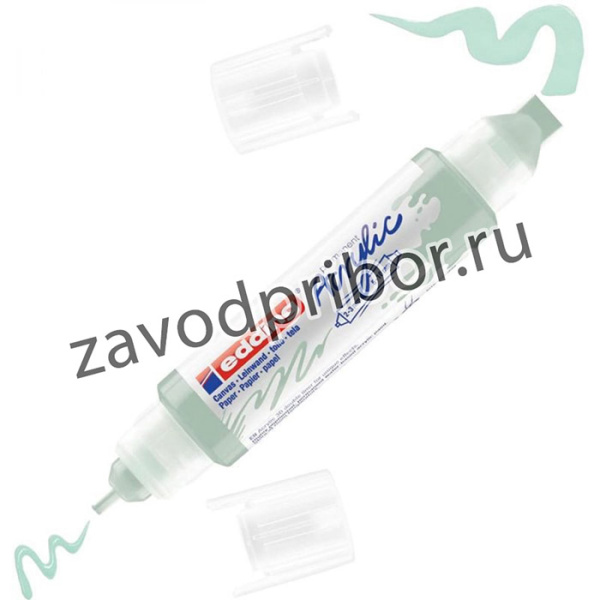 Акриловый маркер-аппликатор двусторонний 3D 5400 мята, 2-3 и 5-10 мм 1327876