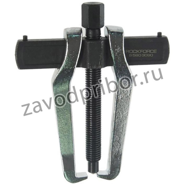 RF-65903090, Съемник подшипников 2-х лапый 102мм d=100мм с ограничителем ROCKFORCE