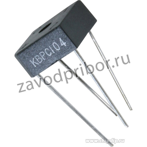 KBPC104 (BR34), Диодный мост 3А 400В [KBPC1]