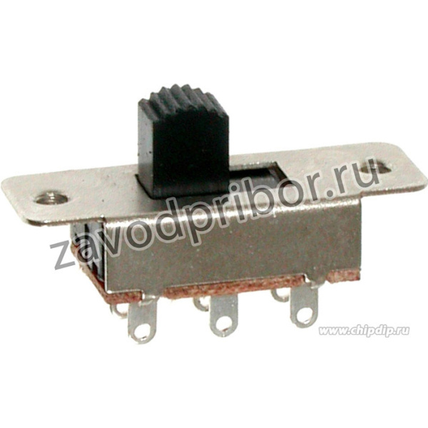 KBB70-2P3W, Переключатель движковый ON-OFF-ON (1.5A 250V) DPDT 6P