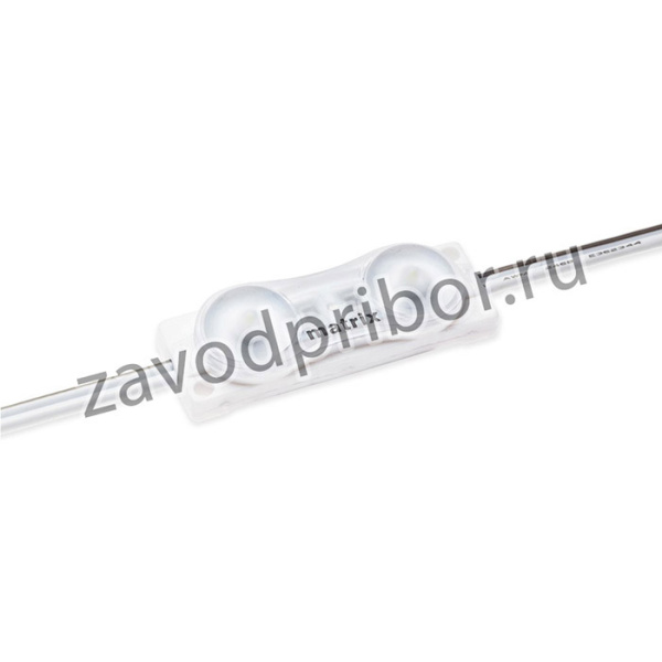 SMD-модуль 2 диода 2835 Matrix белый холодный (10000-11000)CW, (OBSOLETE)