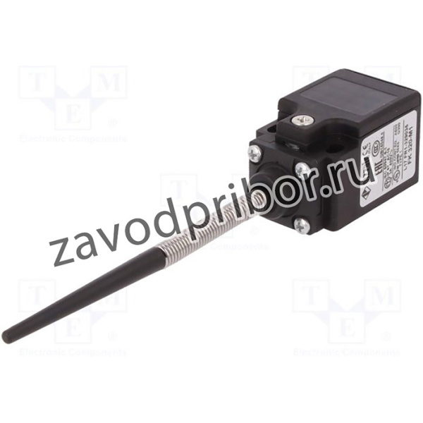 FK320-M1, Концевой выключатель, пружина, общая длина 100мм, NO + NC, 10А
