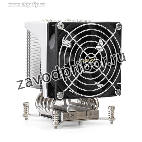 Кулер ExeGate ESNK-P0050AP4. PWM.4U.2011.Cu (Al+Cu, 4U, 5 тепл. трубок, LGA2011/2066, TDP 165W, Fan 80mm, PWM, 1900-3800RPM, 2 ball bearing