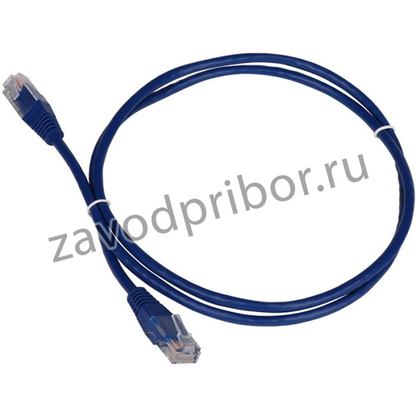 TWT-45-45-2.0-BL, Патч-корд RJ45-RJ45, 4 пары, UTP, категория 5е, 2 м, синий, 45-45-2.0-BL
