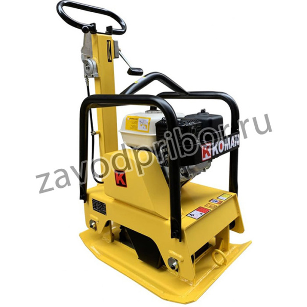Виброплита реверсивная 5.5HP/Honda GX160 бензин, 126кг MS125-4
