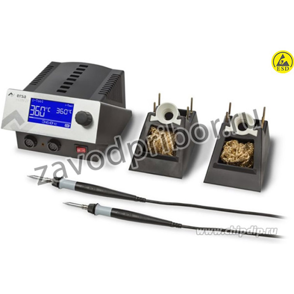 0IC2200VIT i-CON 2V и 2 i-TOOL, Станция паяльно-ремонтная двухканальная, антистатическая