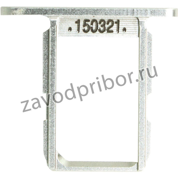 Держатель (лоток) SIM карты для Samsung Galaxy S6 G920F Single Sim золотистый