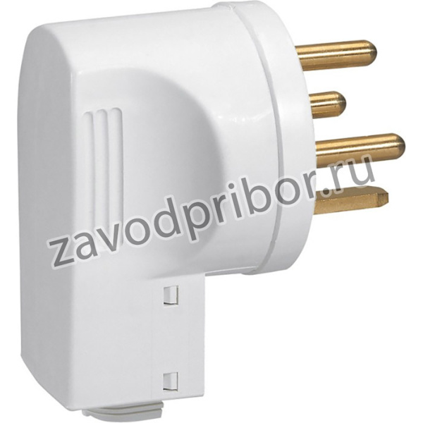 Вилка силовая 32A, 3P+E, боковой каб. вывод, сл. кость