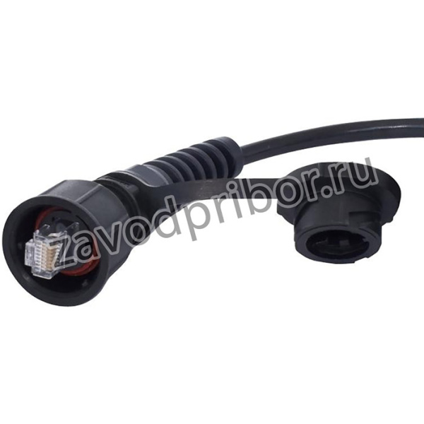 SS-39400-004, Модульный разъем, Cat6, RJ45 Plug, 1 x 1 (Порт), 8P8C, Cat6, IP67, Монтаж на Кабель