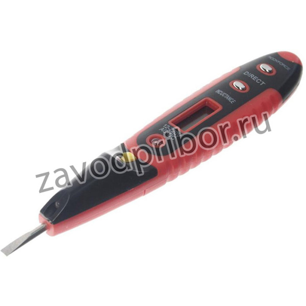 RF-88403A, Отвертка индикаторная 12-24V 3.5мм 5"-125мм с подсветкой в блистере ROCKFORCE